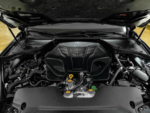 Used 2024 INFINITI Q50 Red Sport 400 w/ Black Opal Edition RWD image 63