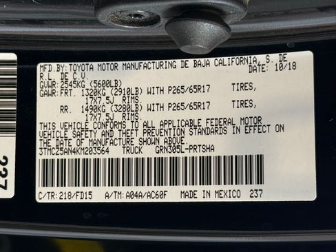 Used 2019 Toyota Tacoma TRD Sport AWD/4WD image 28