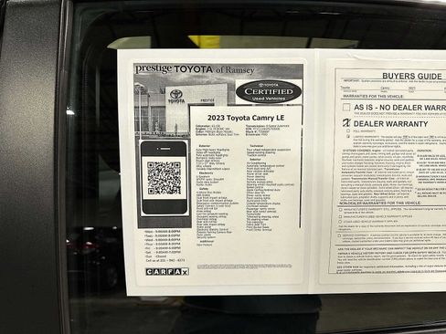 Used 2023 Toyota Camry LE FWD image 13