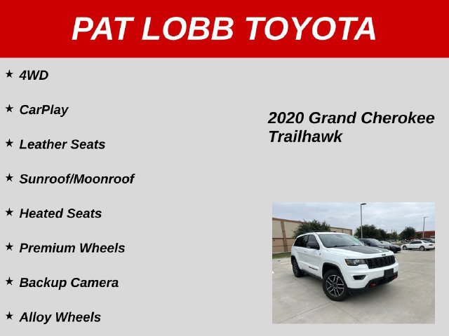 Used 2020 Jeep Grand Cherokee Trailhawk AWD/4WD image 30