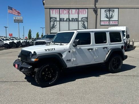 Used 2022 Jeep Wrangler Unlimited Sport AWD/4WD image 1