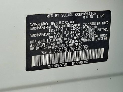 Used 2021 Subaru Forester Sport w/ Popular Package #2 AWD/4WD image 27