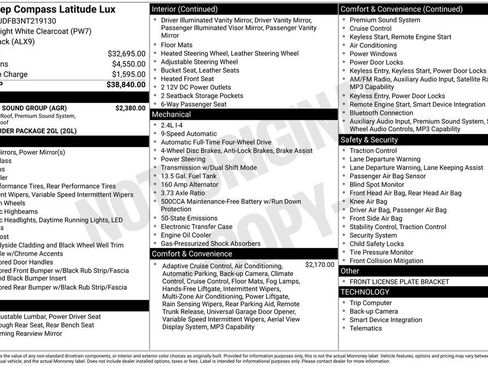 Used 2022 Jeep Compass Latitude w/ Sun and Sound Group AWD/4WD image 4