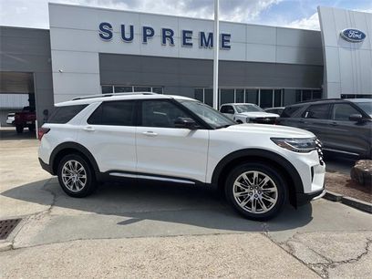 New 2025 Ford Explorer Platinum