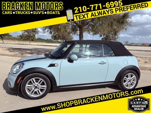 Used 2013 MINI Cooper Convertible FWD image 1