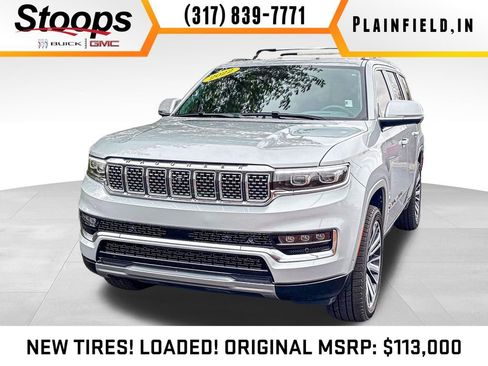 Used 2022 Jeep Grand Wagoneer Series III w/ Rear Seat Video Group 1 image 1