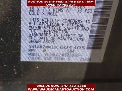 Used 2013 Nissan Pathfinder SL w/ Trailer Tow Pkg AWD/4WD image 10