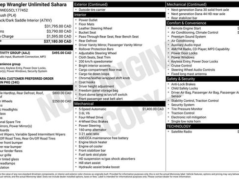 Used 2012 Jeep Wrangler Unlimited Sahara w/ Connectivity Group image 2