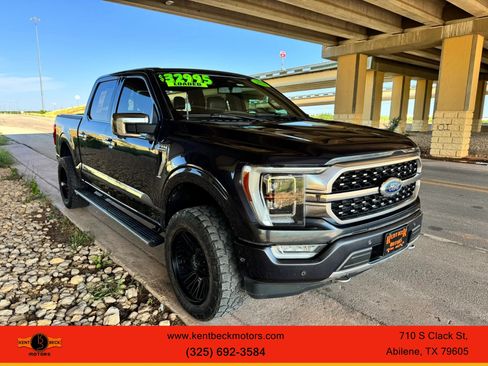 Used 2021 Ford F150 Platinum w/ Equipment Group 701A High AWD/4WD image 1