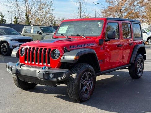 Used 2022 Jeep Wrangler Unlimited Rubicon 4xe w/ Cold Weather Group AWD/4WD image 10