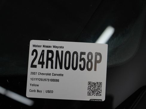 Used 2007 Chevrolet Corvette Coupe w/ Preferred Equipment Group RWD image 32