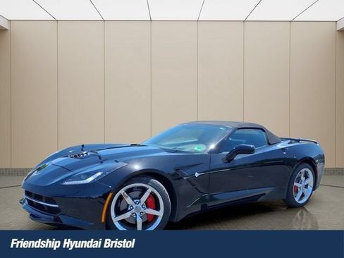 Used 2014 Chevrolet Corvette Stingray Convertible w/ 3LT Preferred Equipment Group RWD image 1