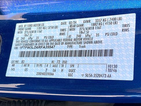 Certified 2024 Ford F150 XLT w/ Mobile Office Package image 29