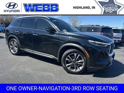 Used 2023 INFINITI QX60 Luxe w/ Vision Package AWD/4WD image 3