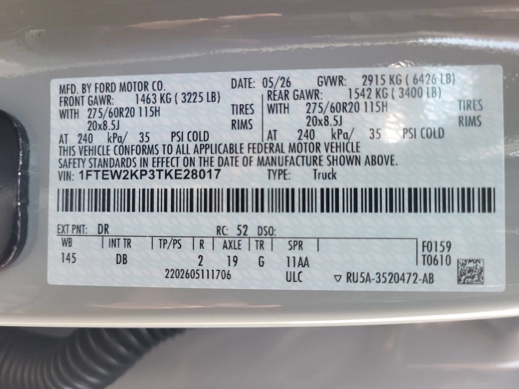 Used 2026 Ford F150 STX w/ Equipment Group 200A RWD image 25