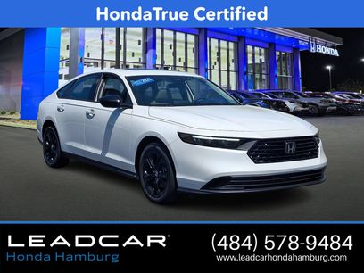 Certified 2025 Honda Accord SE