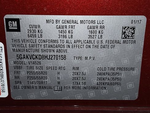 Used 2017 Buick Enclave Premium AWD/4WD image 33