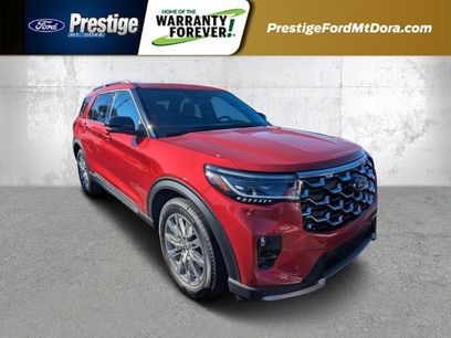 New 2025 Ford Explorer Platinum