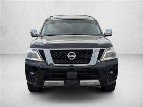 Used 2017 Nissan Armada Platinum w/ Interior Lighting Package image 2