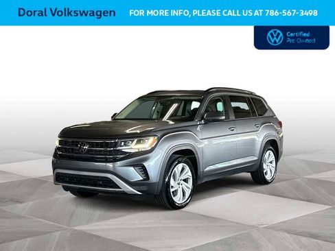 Certified 2023 Volkswagen Atlas SE w/ Panoramic Sunroof Package FWD image 1
