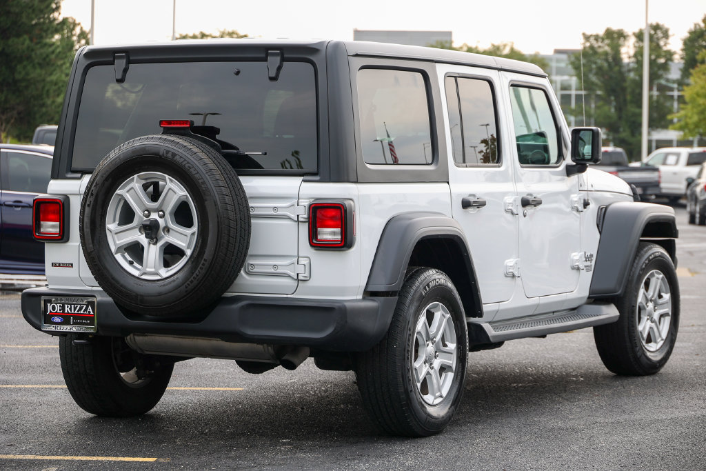 Used 2020 Jeep Wrangler Unlimited Sport S AWD/4WD image 3
