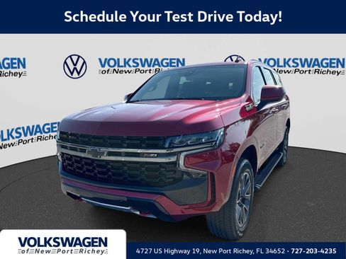 Used 2021 Chevrolet Tahoe Z71 w/ Rear Media and Nav Package AWD/4WD image 1