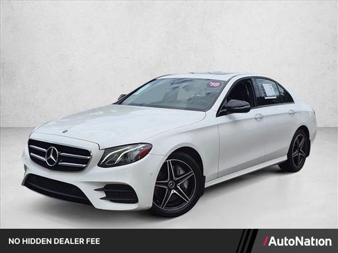 Certified 2018 Mercedes-Benz E 300 4MATIC image 1