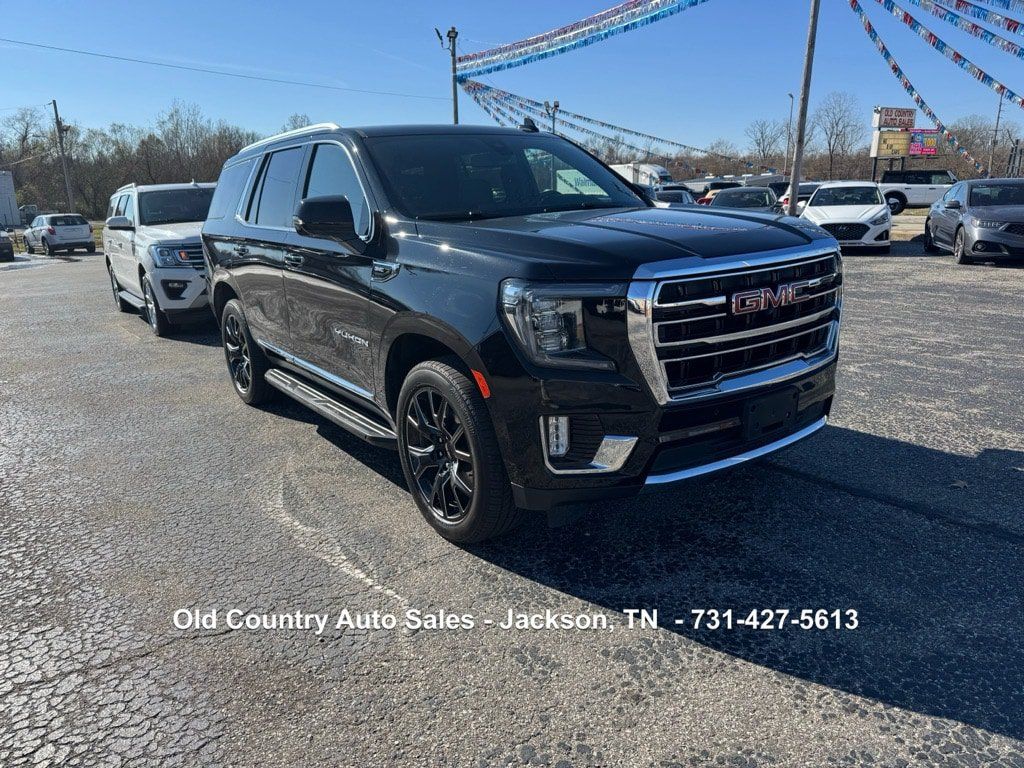 Used 2022 GMC Yukon SLT w/ SLT Luxury Package RWD image 4