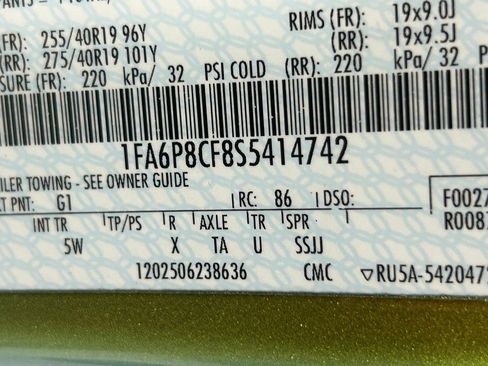 New 2025 Ford Mustang GT Premium w/ GT Performance Package image 39