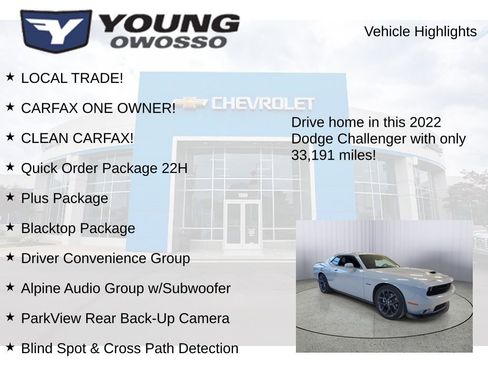 Used 2022 Dodge Challenger R/T w/ Plus Package image 8