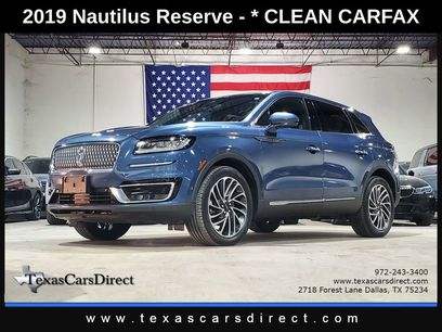Used 2019 Lincoln Nautilus Reserve