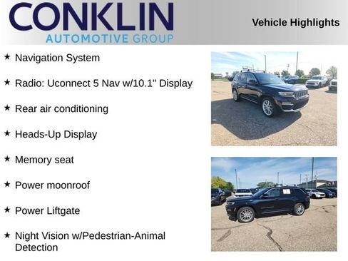 Used 2024 Jeep Grand Cherokee Summit w/ Adv Protech Group IV AWD/4WD image 2