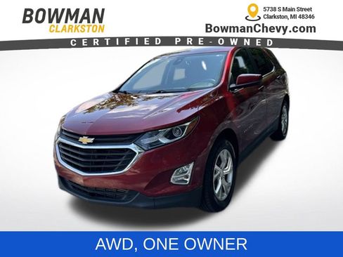 Certified 2021 Chevrolet Equinox LT AWD/4WD image 1
