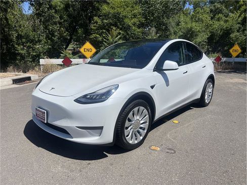 Used 2020 Tesla Model Y Long Range AWD/4WD image 3