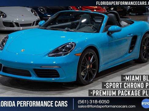 Used 2018 Porsche 718 Boxster S image 1