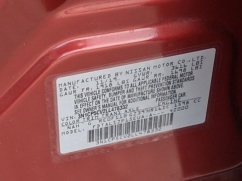 Used 2020 Nissan Kicks SV FWD image 27