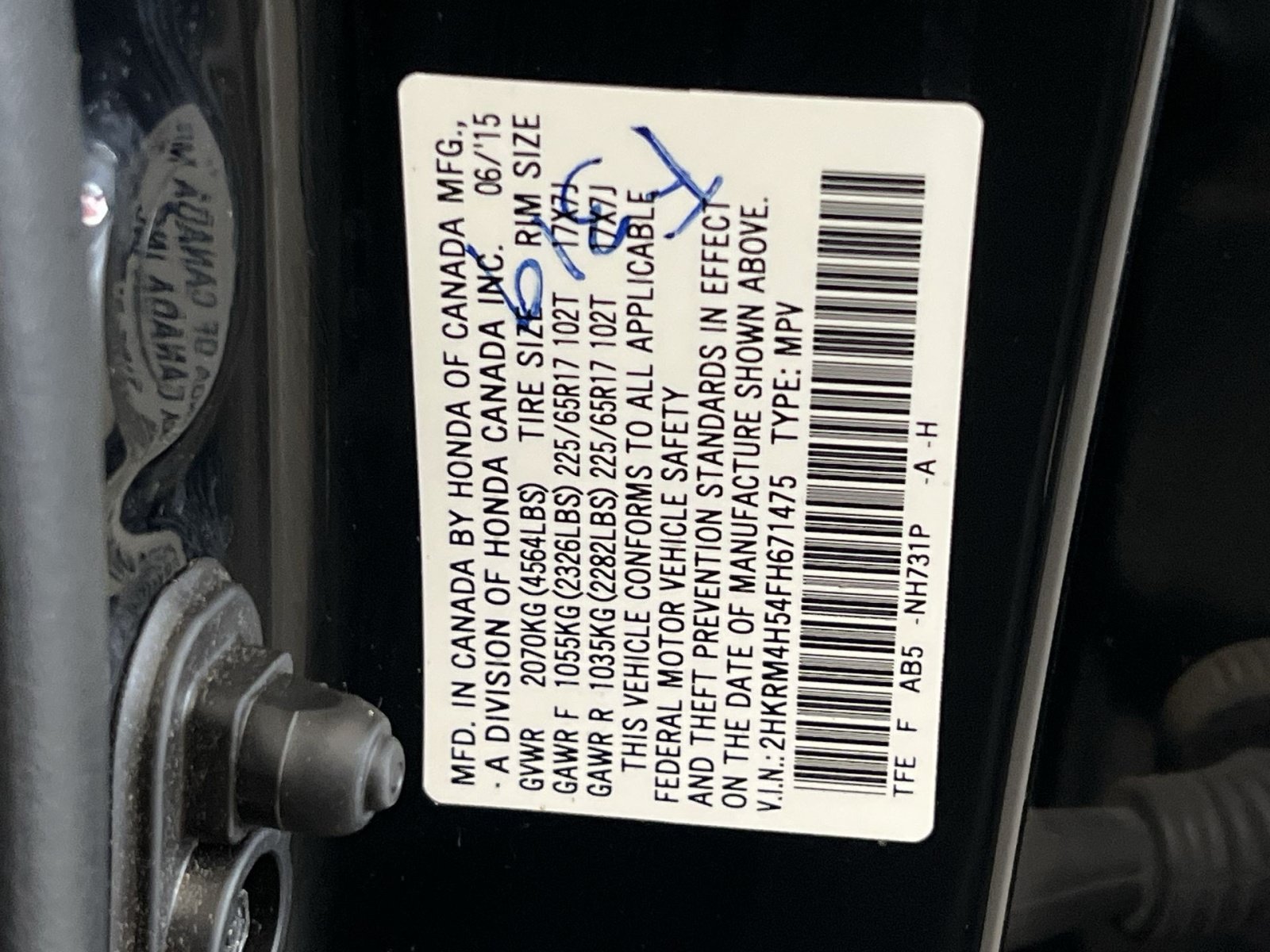 Used 2015 Honda CR-V EX image 41