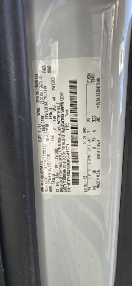 Used 2016 Ford Transit 150 148 Low Roof RWD image 56