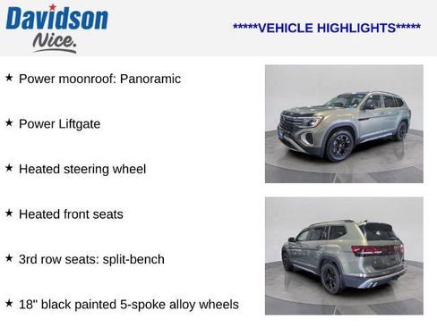 Used 2025 Volkswagen Atlas Peak Edition SE image 4
