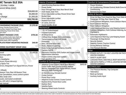 Used 2022 GMC Terrain SLE w/ Driver Convenience Package image 2