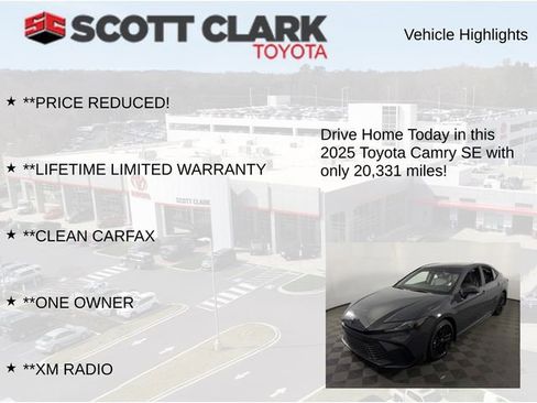 Used 2025 Toyota Camry SE image 12