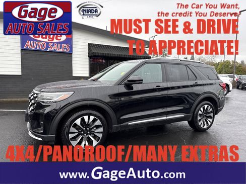 Used 2025 Ford Explorer Platinum w/ LUX Leather Package image 1