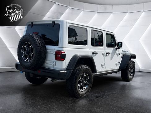 Used 2023 Jeep Wrangler Unlimited Rubicon 4xe w/ Steel Bumper Group AWD/4WD image 4