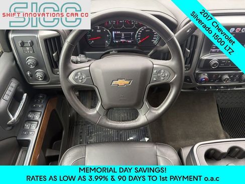 Used 2017 Chevrolet Silverado 1500 LTZ w/ Max Trailering Package AWD/4WD image 13