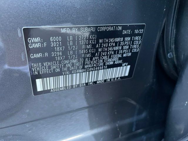 Used 2022 Subaru Ascent Premium w/ Convenience Package AWD/4WD image 37