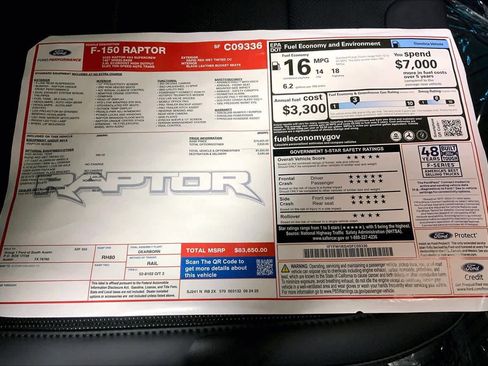 New 2025 Ford F150 Raptor image 21