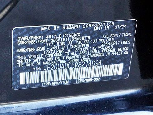 Used 2024 Subaru Crosstrek 2.0i Premium AWD/4WD image 33