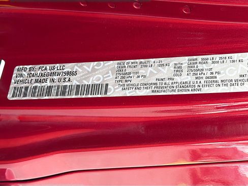 Used 2021 Jeep Wrangler Unlimited Sahara image 33