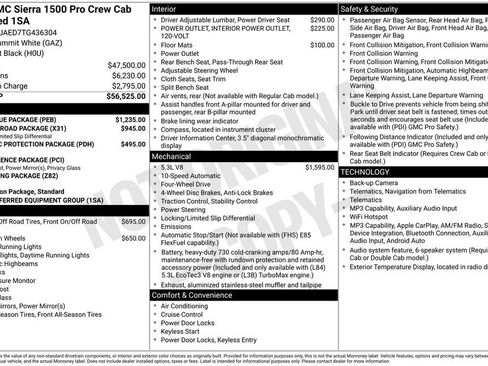 New 2026 GMC Sierra 1500 Pro w/ Pro Value Package AWD/4WD image 6