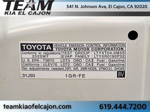 Used 2020 Toyota 4Runner Limited AWD/4WD image 37